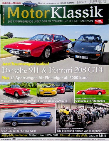 Deckblatt Motor Klassik (07/2017)